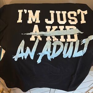 Simple Plan- I’m Just An Adult -Black Graphic T-shirt. From Summer 2024 tour